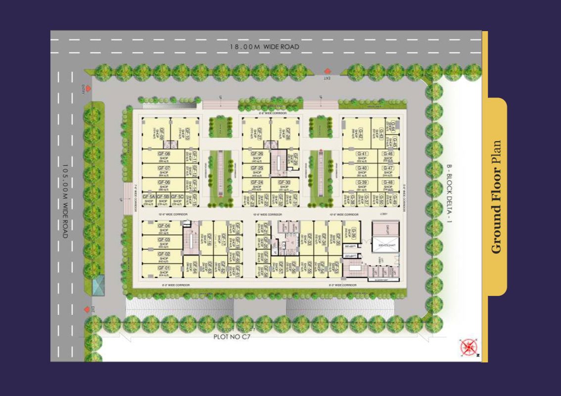 Kaveri City Center Floor Plans 1