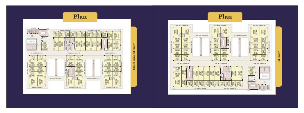 Kaveri City Center Floor Plans