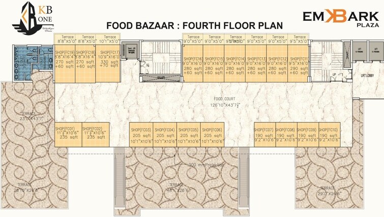 KB One Embark Plaza Floor Plans 1