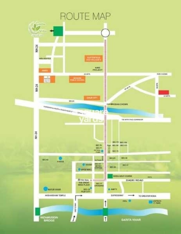 Kingson Green Villa Phase 2 Location Image