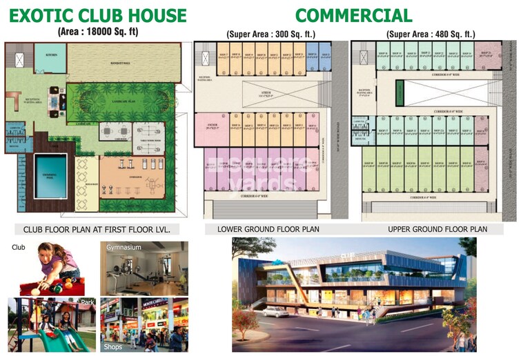 Kingson Green Villa Floor Plans