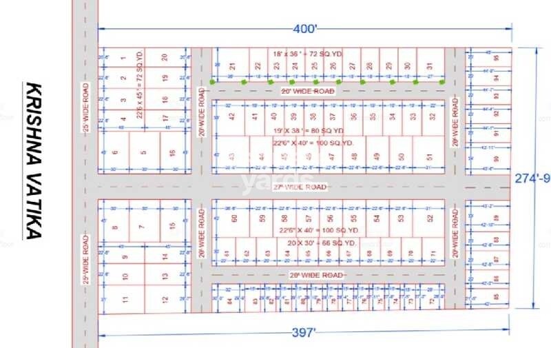 Krishna Vatika Master Plan Image