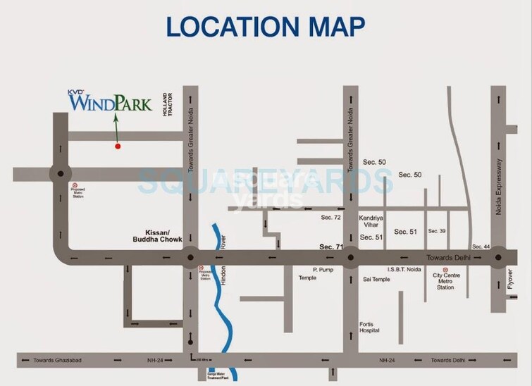 KVD Wind Park Location Image