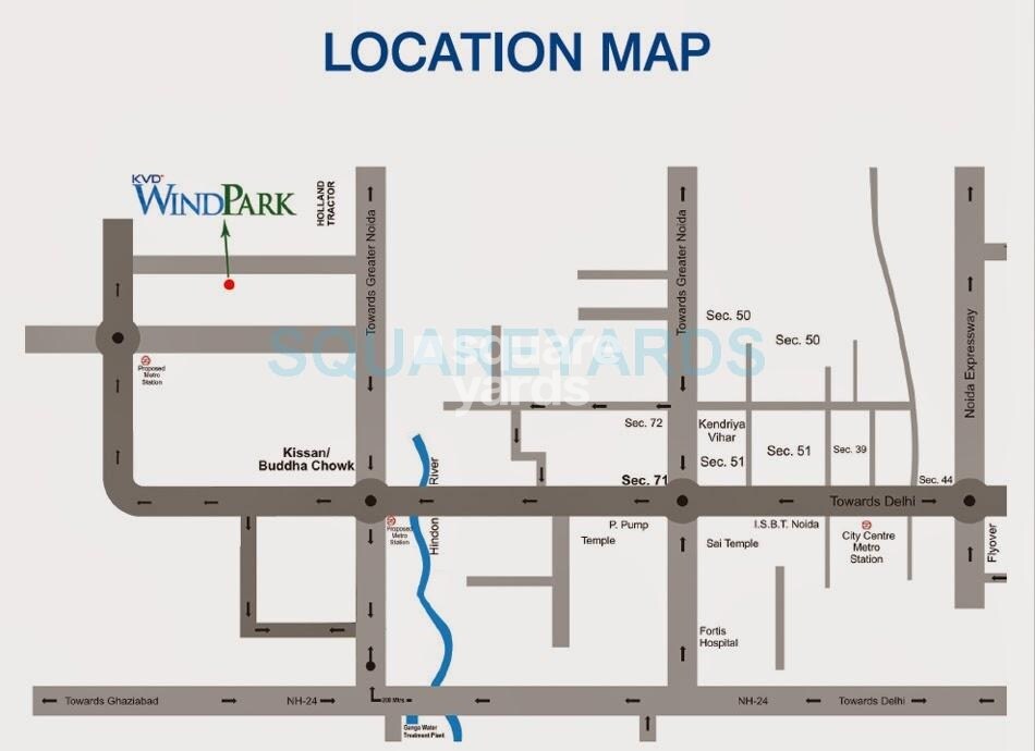 KVD Wind Park Location Image
