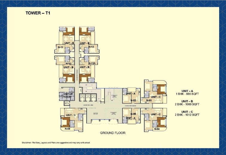 Le Solitairian City Floor Plans 1