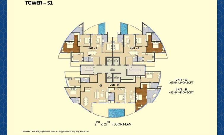 Le Solitairian City Floor Plans 3