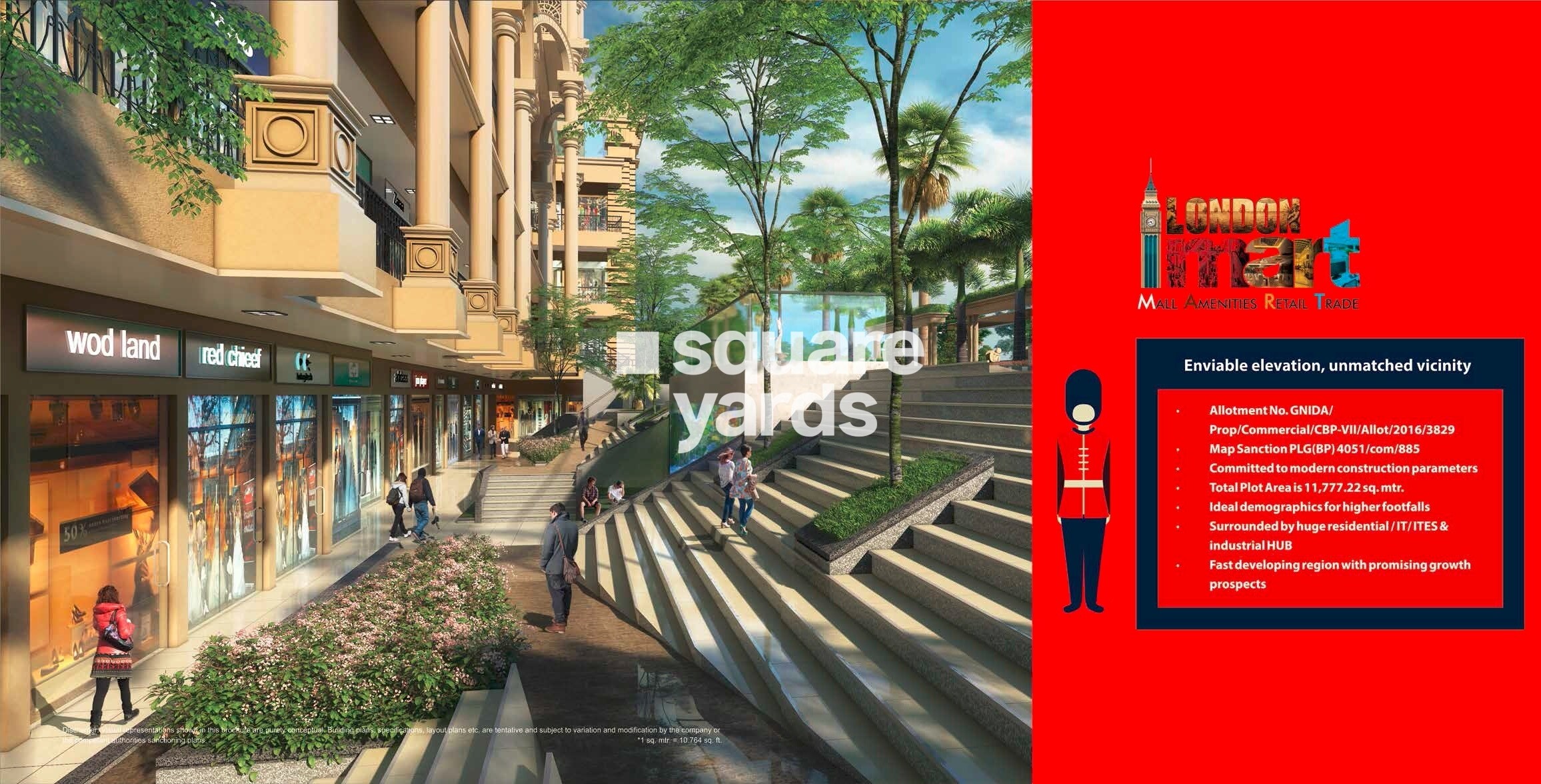 London Mart Amenities-Features