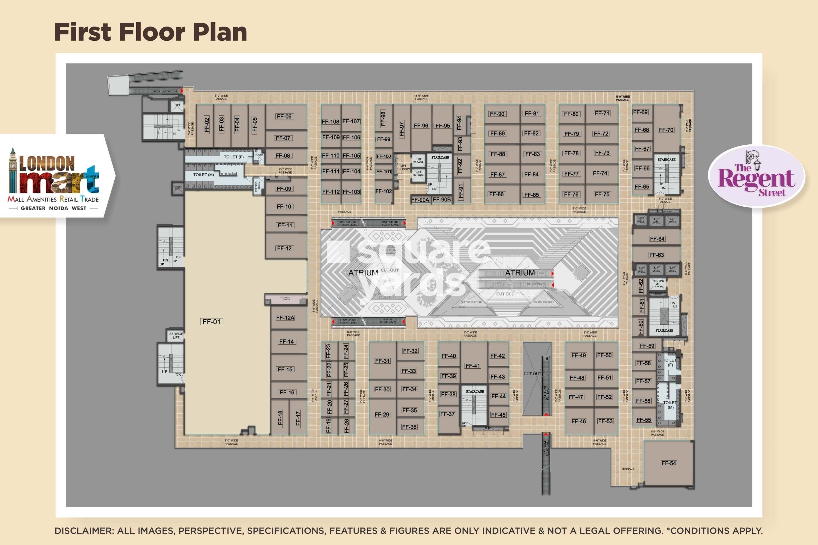 London Mart Floor Plans 2
