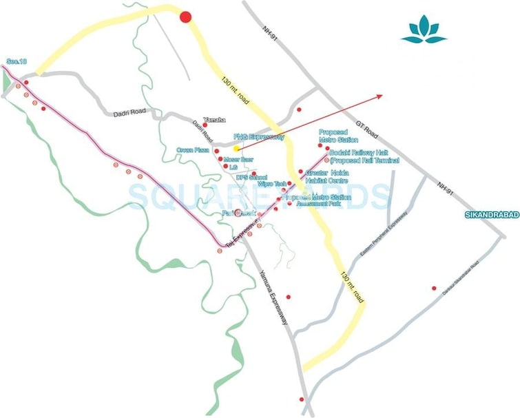 Lotus Parkk Location Image