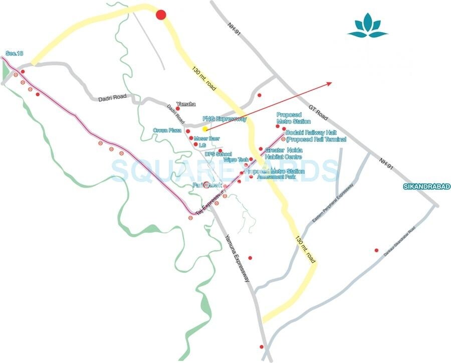 Lotus Parkk Location Image