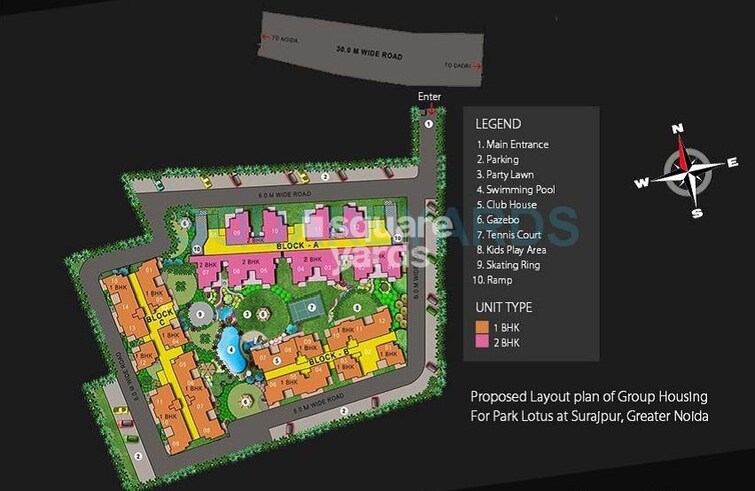 Lotus Parkk Master Plan Image