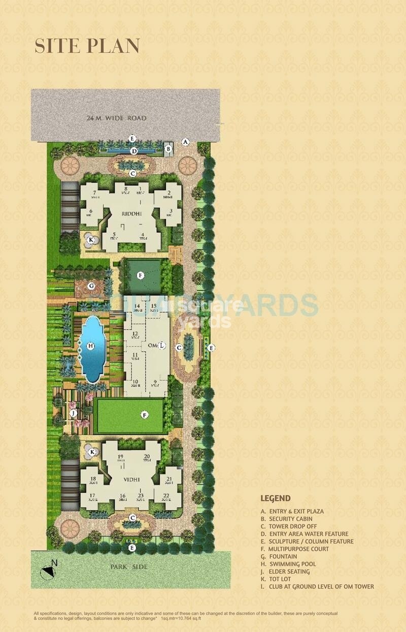 Mahagun Mantra I Master Plan 1