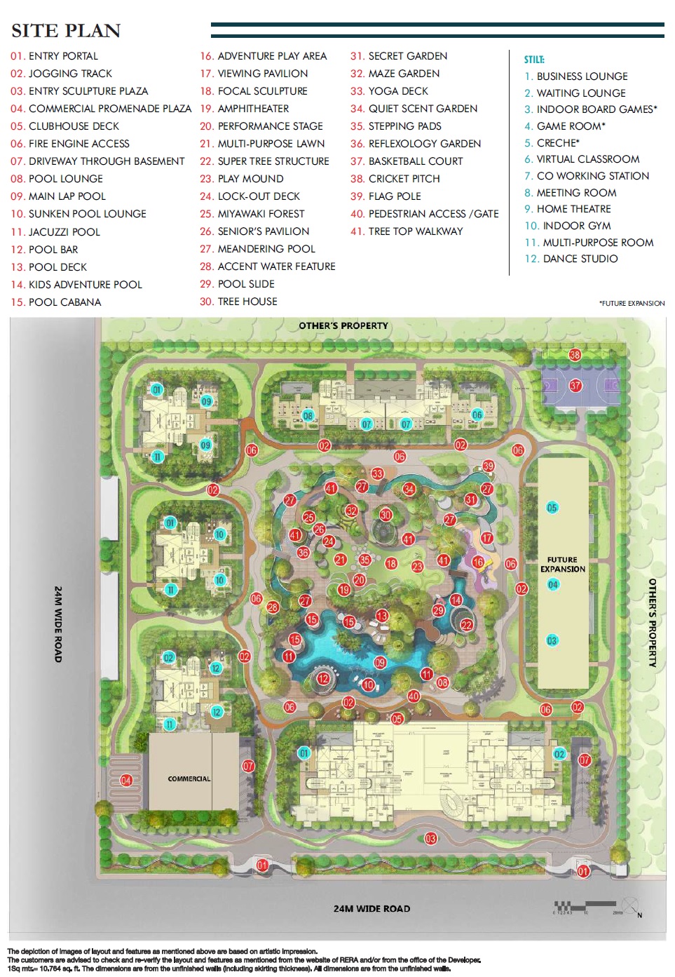 Mahagun My Laagoon Master Plan Image