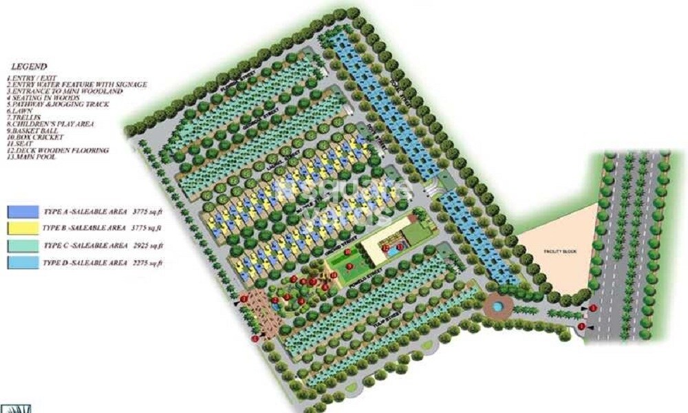 Mahagun Myra Master Plan Image
