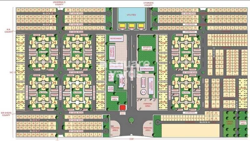 Max Balaji Defence City Plots Master Plan 1