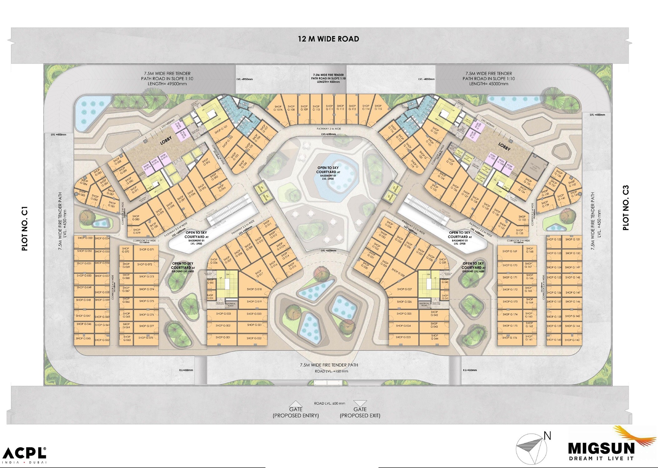 Migsun Alpha Central Master Plan Image