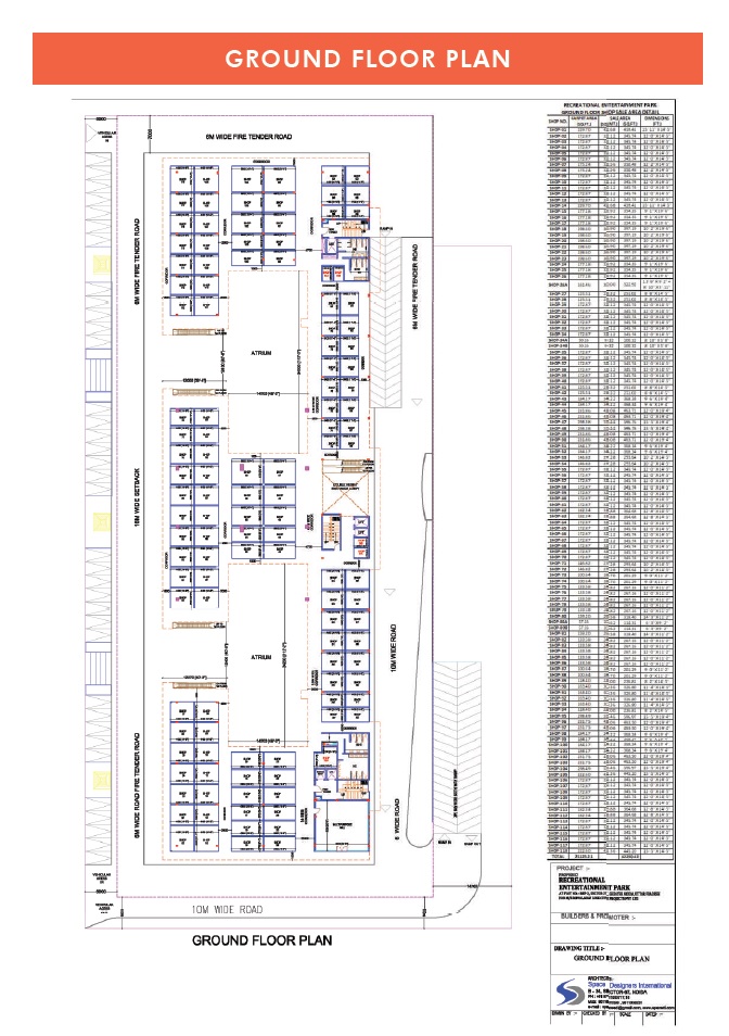 Migsun Galleria Floor Plans