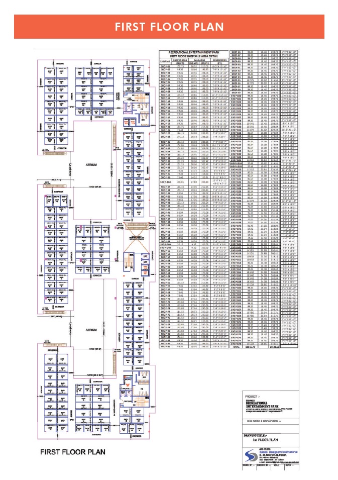 Migsun Galleria Floor Plans