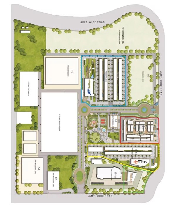 Migsun Nehru Place Master Plan 1