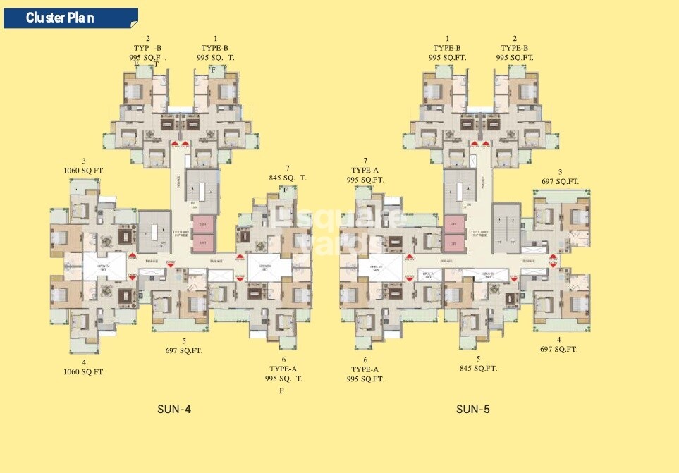 Migsun Twiinz Floor Plans 3