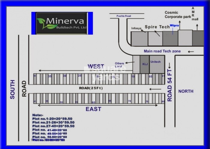 Minerva Surya Enclave Master Plan 1