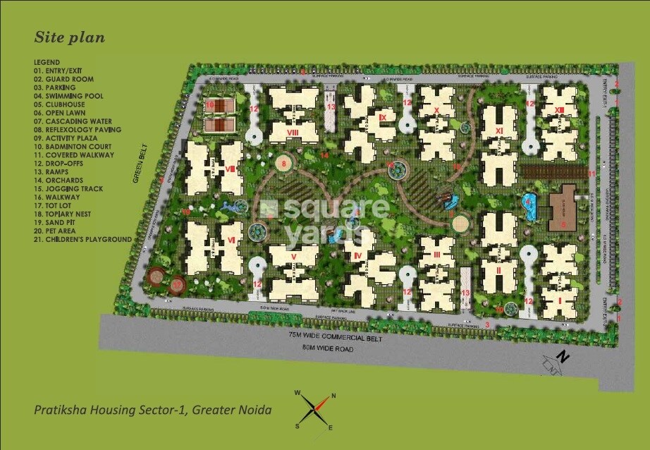 Morpheus Pratiksha Master Plan 1