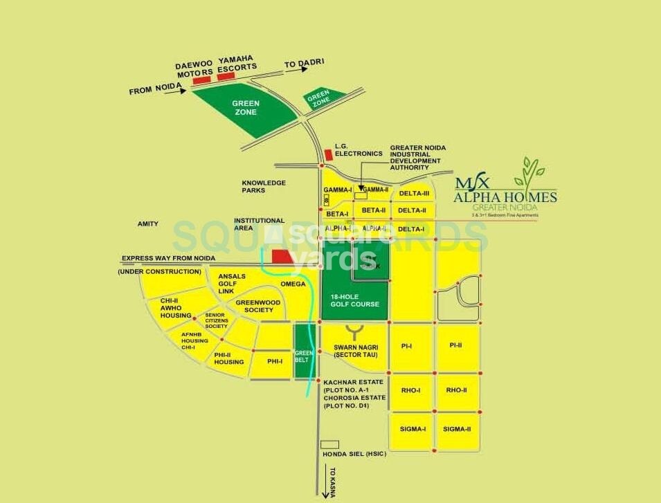 MSX Alpha Homes Location Image