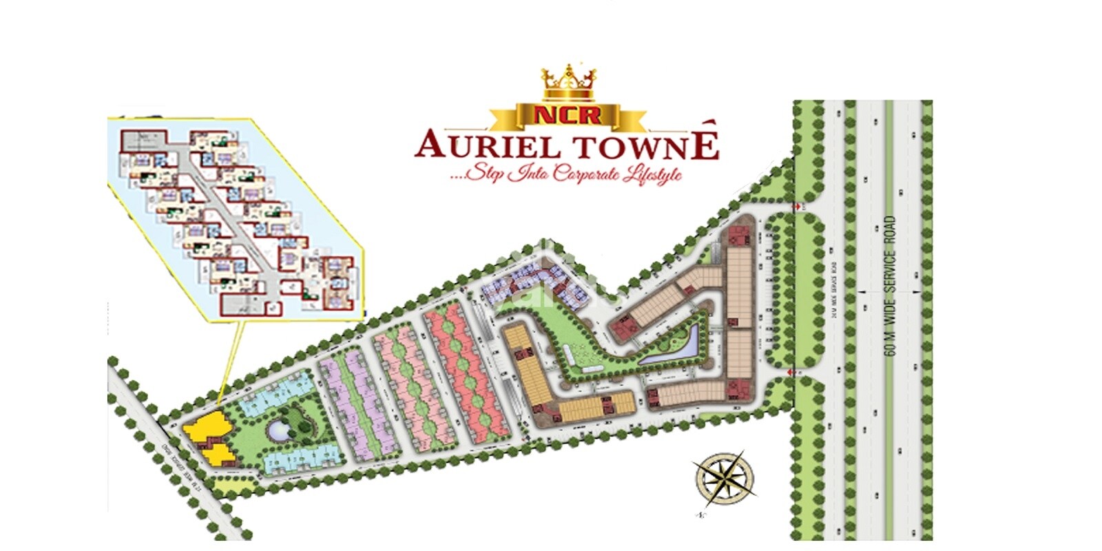 NCR Auriel Towne Villas Master Plan 1