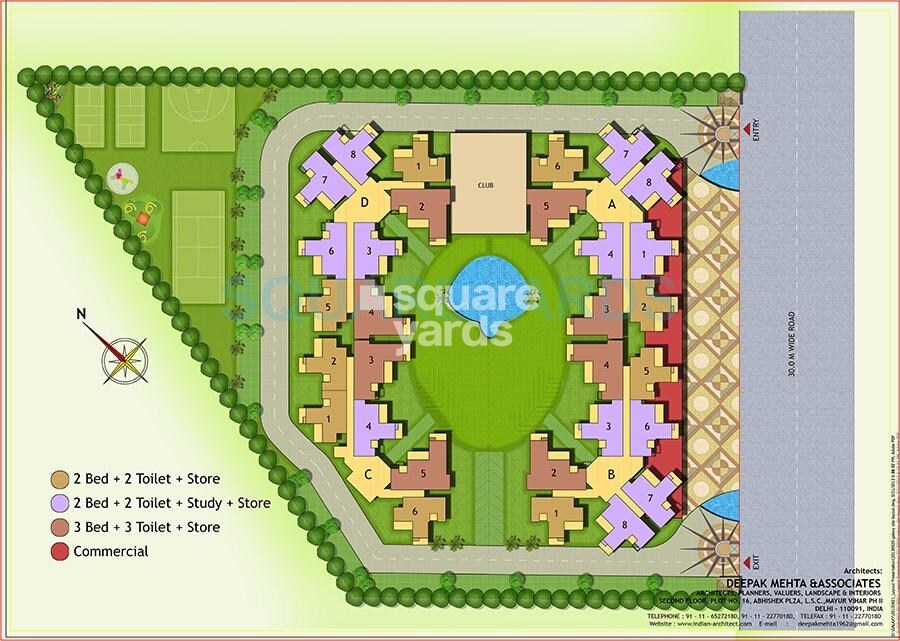 Newtech La Palacia Master Plan Image
