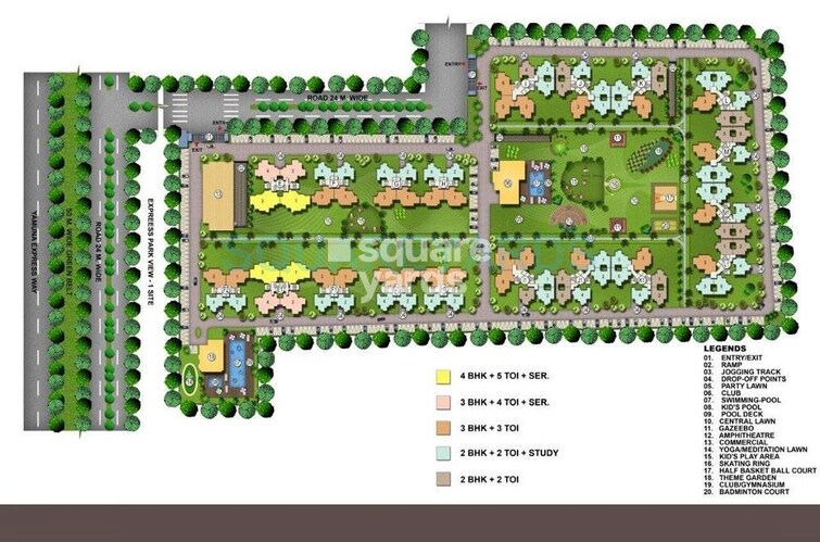 Nimbus Express Park View - II Master Plan Image