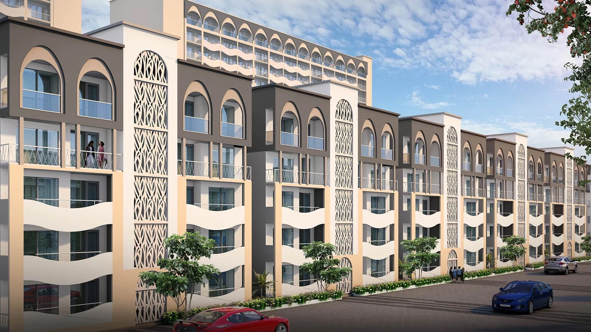 Nimbus The Palm Village Apartment Exteriors