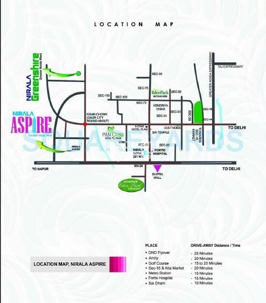 Nirala Aspire Location Image