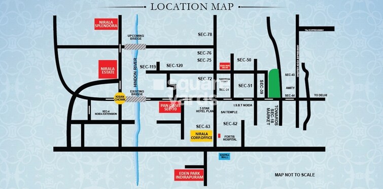 Nirala Estate Location Image