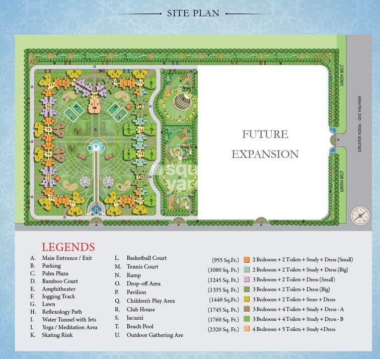 Nirala Estate Master Plan Image