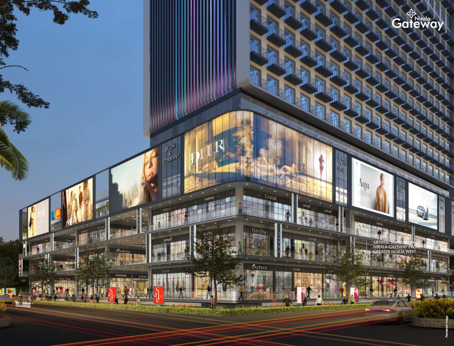 Nirala Gateway Commercial Exteriors