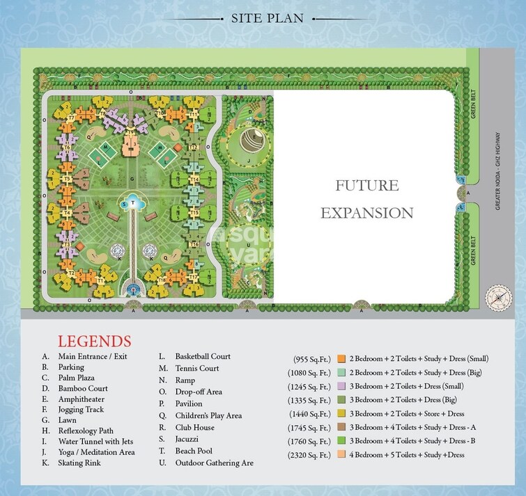 Nirala World Estate I Master Plan Image