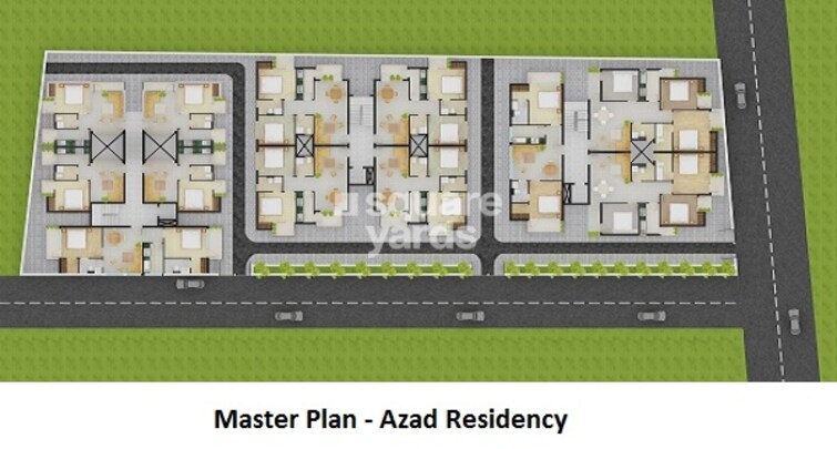 Nitya Azad Residency Master Plan Image