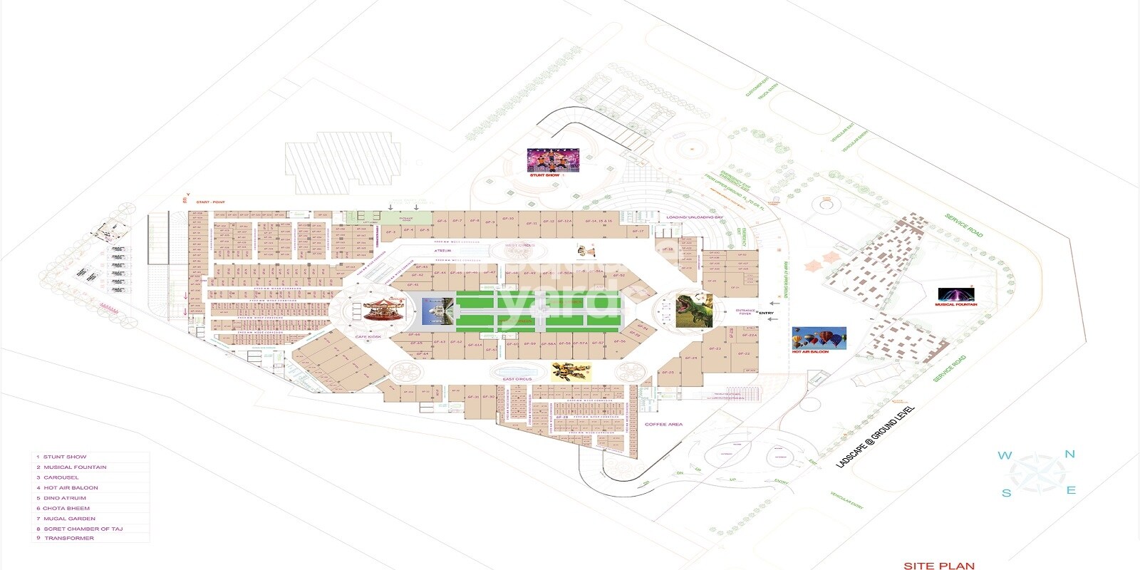 Omaxe Connaught Place Master Plan Image