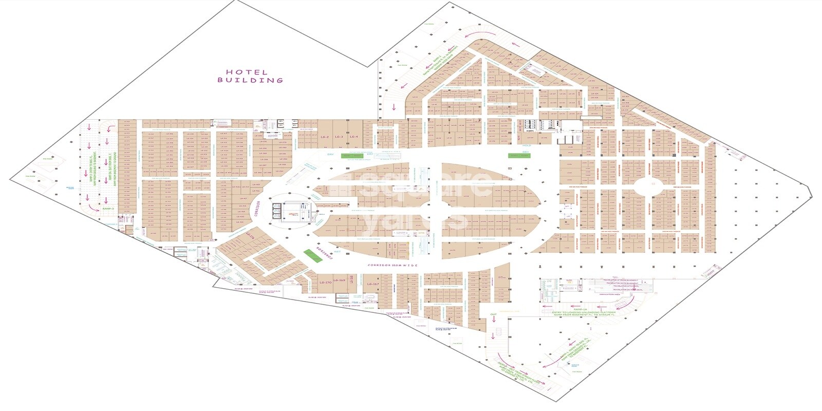 Omaxe Connaught Place Floor Plans 1