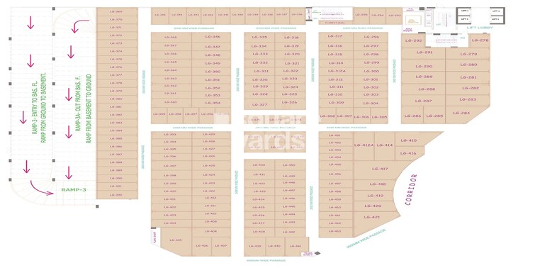 Omaxe Connaught Place Floor Plans 2