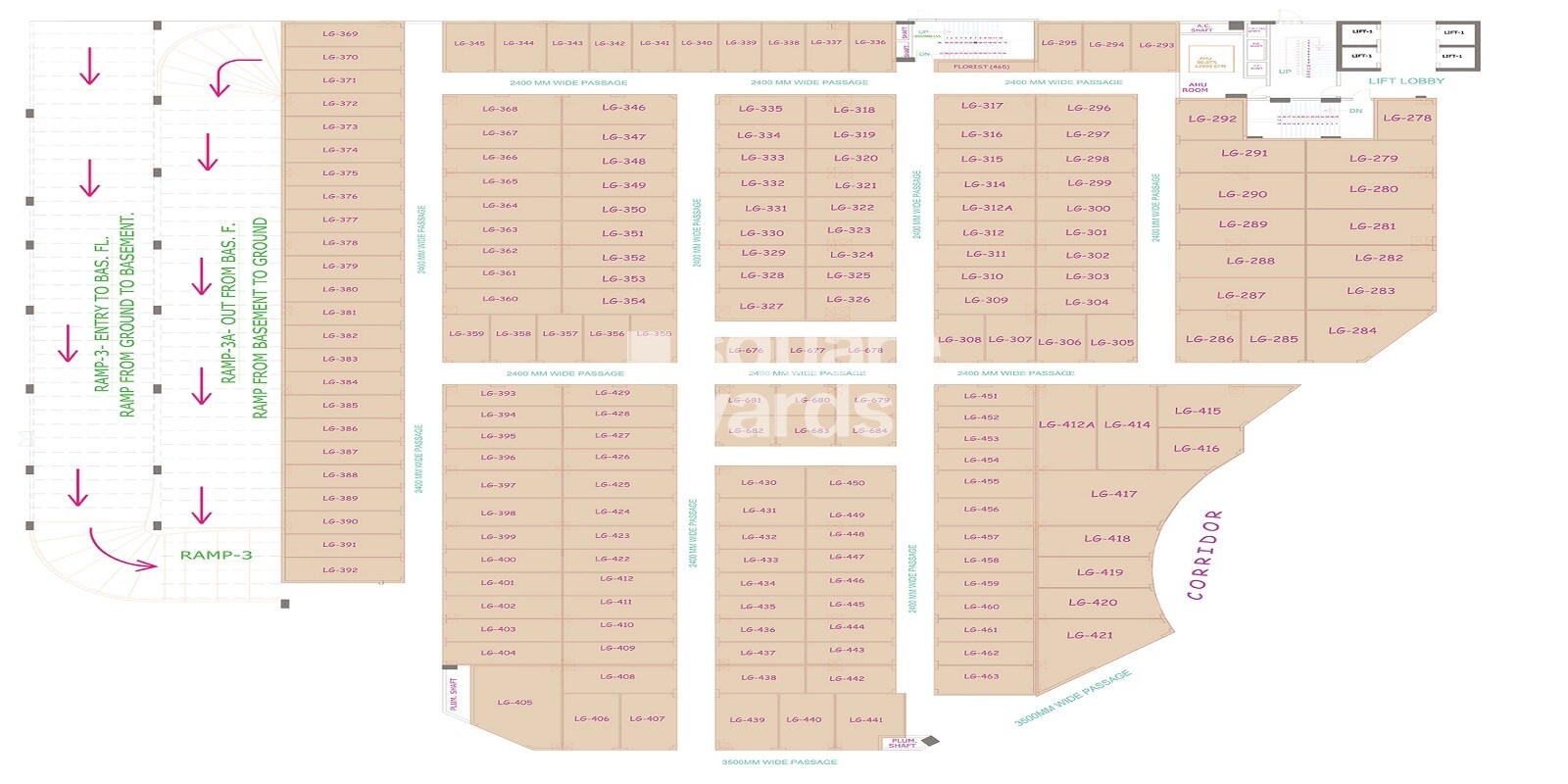 Omaxe Connaught Place Floor Plans 2