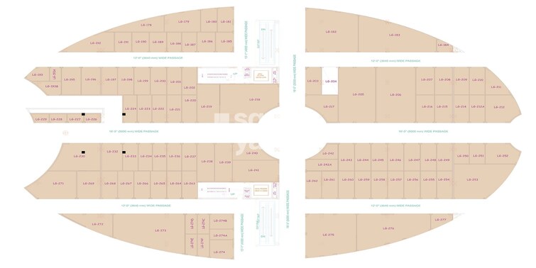 Omaxe Connaught Place Floor Plans 3
