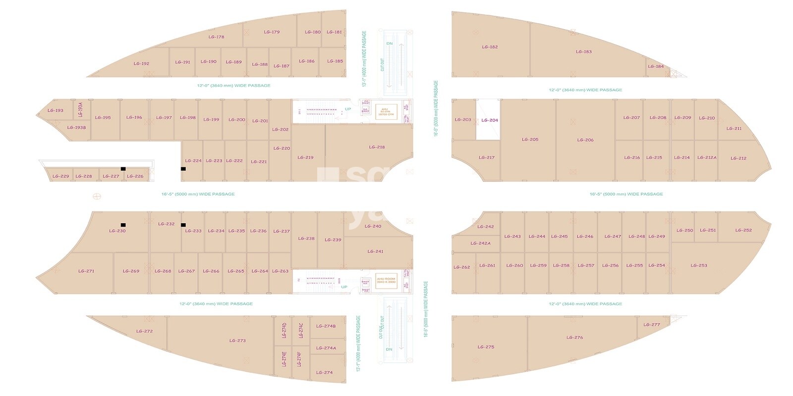 Omaxe Connaught Place Floor Plans 3