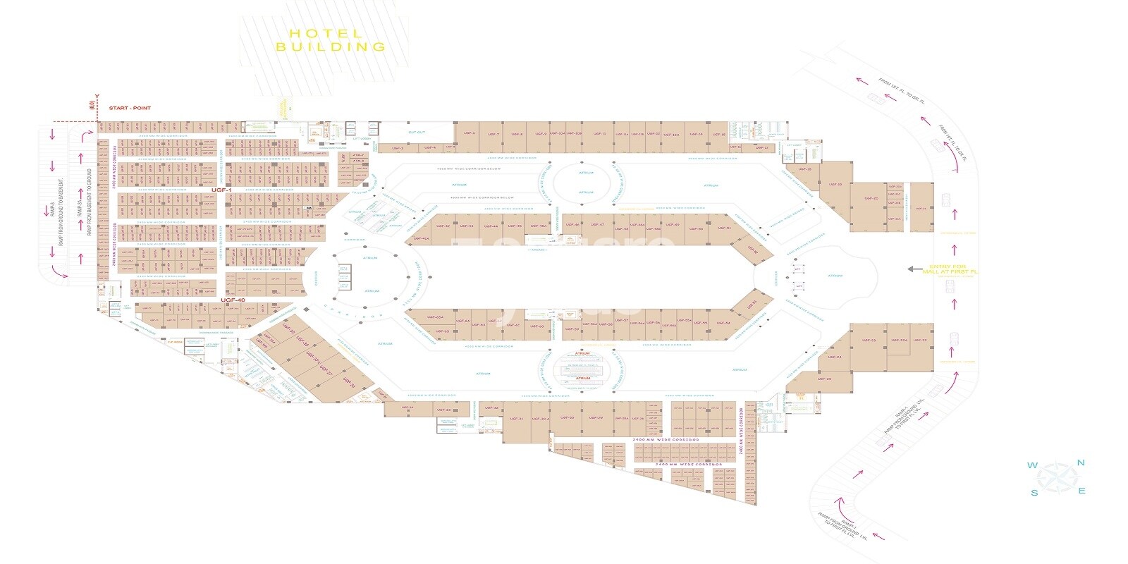 Omaxe Connaught Place Floor Plans 10