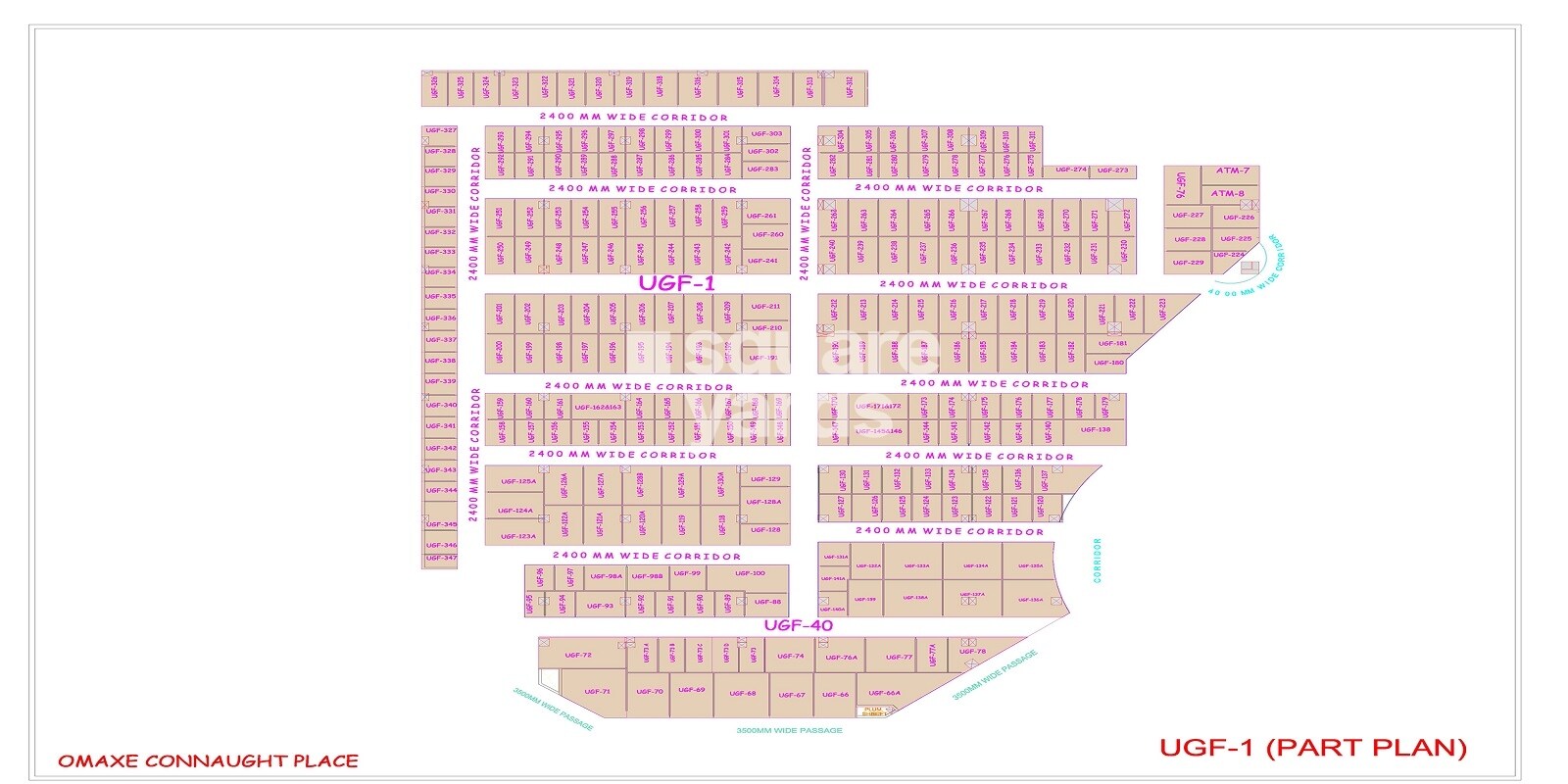 Omaxe Connaught Place Floor Plans 11