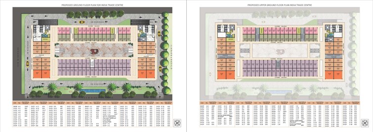 Omaxe India Trade Center Floor Plans 1