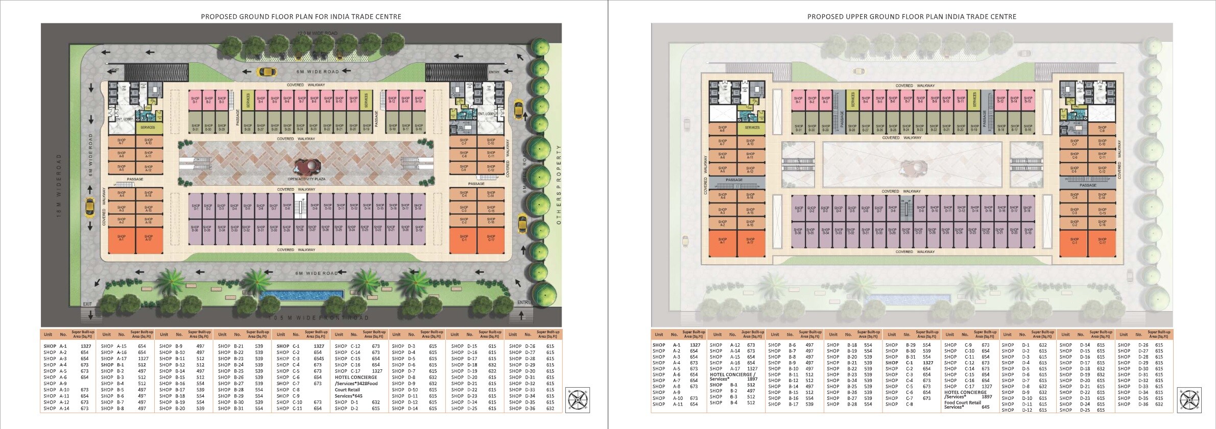 Omaxe India Trade Center Floor Plans 1