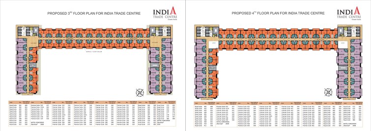 Omaxe India Trade Center Floor Plans 3