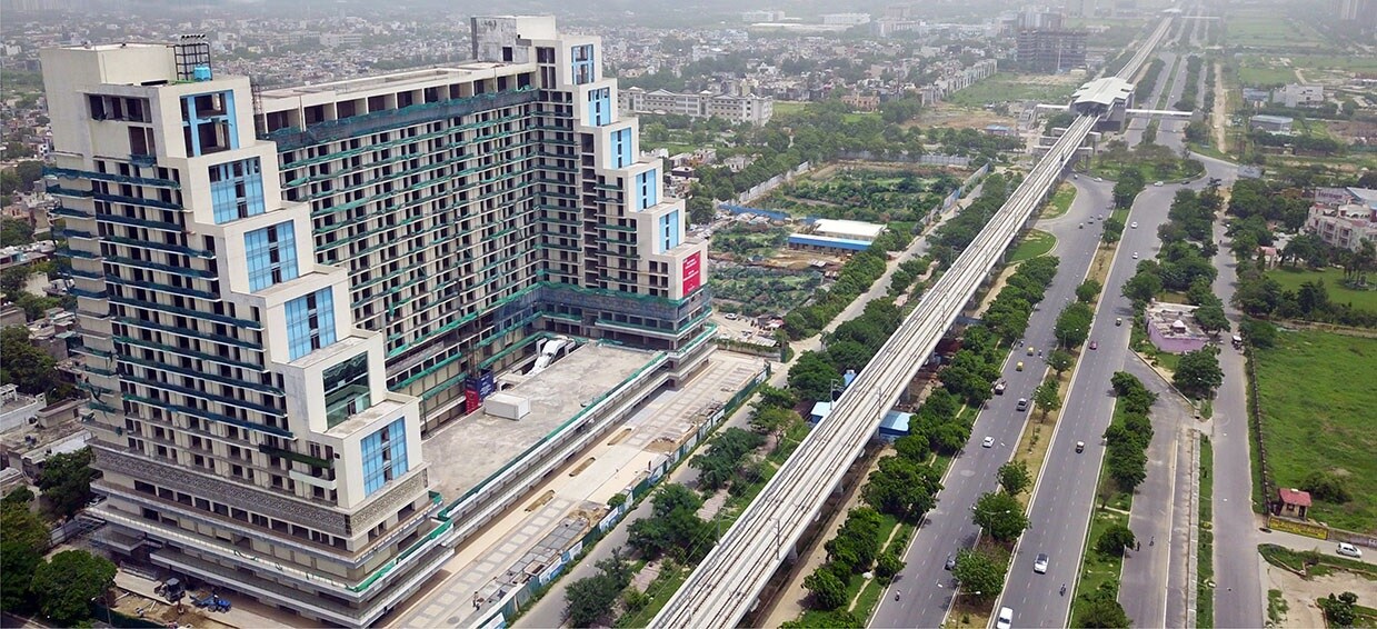 Omaxe India Trade Center Tower View 2