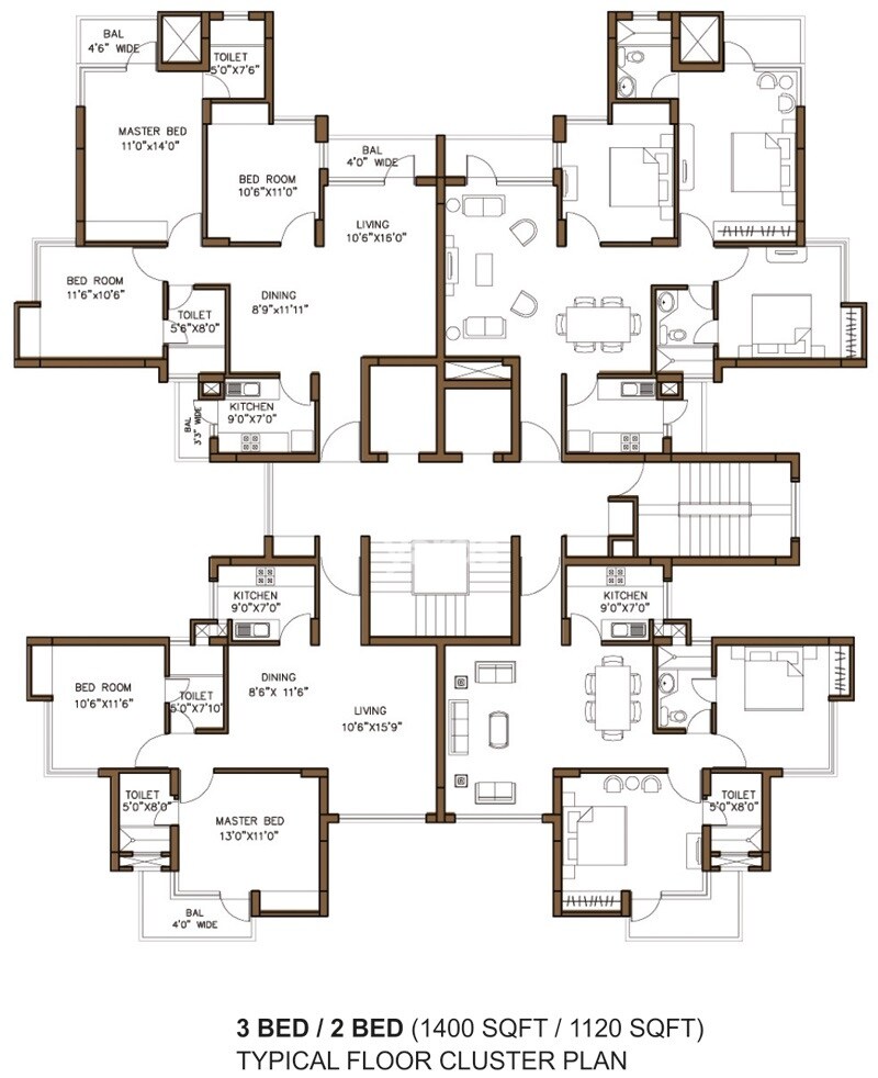 Omaxe Palm Greens Phase II Floor Plans 1